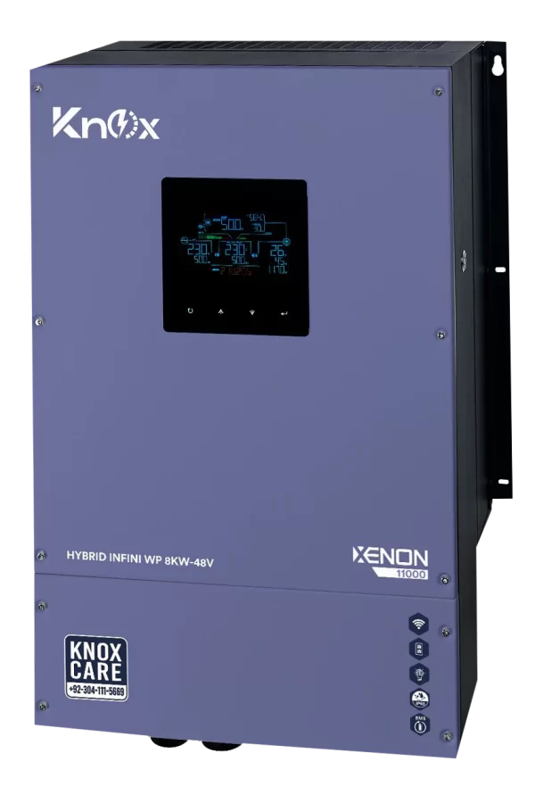 knox xenon 9000 ip65 - 6kw hybrid solar inverter price in pakistan