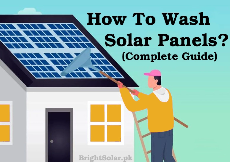 how to wash solar panels